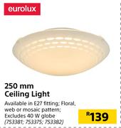 Eurolux 250mm Ceiling Light