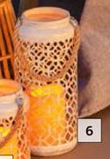 DH Large Metal Cut-Out Lantern