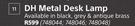DH Metal Desk Lamps 748044/46/48