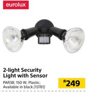 Eurolux 2 Light Security Light With Sensor