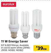 Eurolux 11W Energy Saver Light-Each