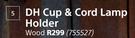 DH Cup & Cord Lamp Holder 755527