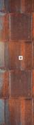 Fired Earth Rusted Metal Wallpaper-530mm x 10mm