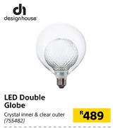 Design House LED Double Globe 755482