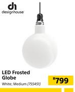 Design House LED Frosted Globe 755451