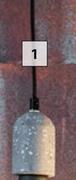 DH Cup & Cord Lamp Holder (Cement)