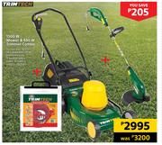 Trimtech 1500W Mower & 650W Trimmer Combo