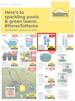 Builders Botswana : Here's To Sparkling Pools & Green Lawns (4 January - 24 January 2022), page 1