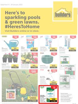 Builders Botswana : Here's To Sparkling Pools & Green Lawns (4 January - 24 January 2022), page 1