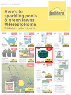 Builders Botswana : Here's To Sparkling Pools & Green Lawns (4 January - 24 January 2022), page 1