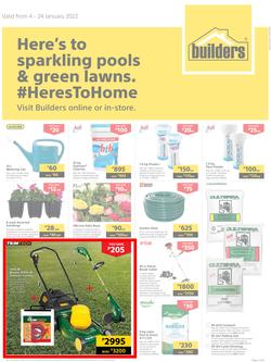 Builders Botswana : Here's To Sparkling Pools & Green Lawns (4 January - 24 January 2022), page 1