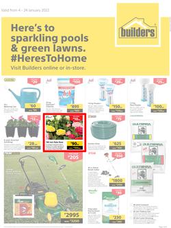 Builders Botswana : Here's To Sparkling Pools & Green Lawns (4 January - 24 January 2022), page 1