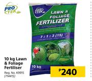 Protek 10Kg Lawn & Foliage Fertiliser
