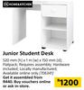 Home & Kitchen Junior Student Desk-520mm (h) x 1m (w) x 150mm (d)