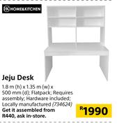 Home & Kichen Jeju Desk-1.8m (h) x 1.35m (w) x 500mm (d)