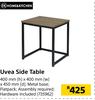 Home & Kitchen Uvea Side Table-400mm (h) x 400mm (w) x 450mm (d)