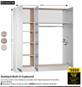 Home & Kitchen Standard Built In Cupboard-2.1m (h) x 1.82m (w)