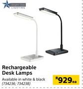 Bright Star Lighting Rechargeable Desk Lamps-Each