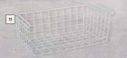 Hanging Basket Shelf White
