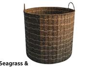 Seagrass & Palm Leaf Baskets (Small)