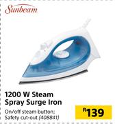 Sunbeam 1200W Steam Spray Surge Iron