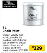 Fired Earth 1L Chalk Paint