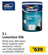 Dulux 5L Luxurious Silk