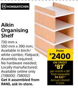 Home&Kitchen Aikin Organising Shelf