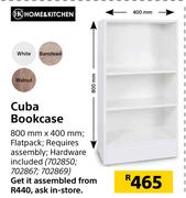 Home & Kitchen Cuba Bookcase-800mm X 400mm 