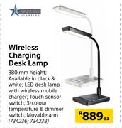 Bright Star Wireless Charging Desk Lamp-Each