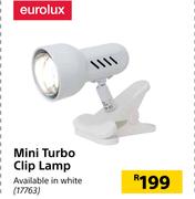 Eurolux Mini Turbo Clip Lamp