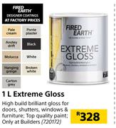 Fired Earth 1L Extreme Gloss