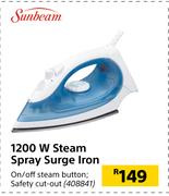 Sunbeam 1200W Steam Spray Surge Iron