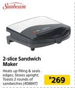Sunbeam 2 Slice Sandwich Maker