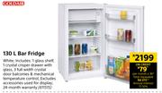 Goldair 130L Bar Fridge