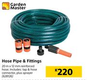 Garden Master Hose Pipe & Fittings