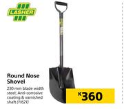 Lasher Round Nose Shovel