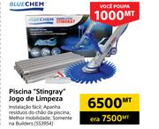 Blue Chem Piscina Stingray Jogo de Limpeza