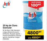 HTH 25Kg de Cloro Granular