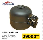 Sun Command Filtro de Piscina