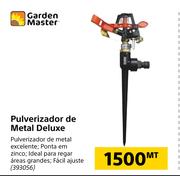 Garden Master Pulverizador de Metal Deluxe