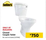 Builders Closed Couple Toilet