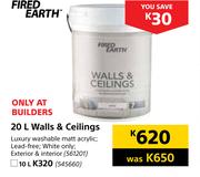 Fired Earth Walls & Ceilings-20Ltr