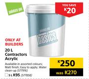 Contractors Acrylic-5Ltr