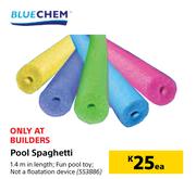 Blue Chem Pool Spaghetti-Each
