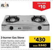 Alva 2 Burner Gas Stove