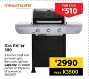 Megamaster Gas Griller 300
