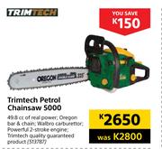 Trimtech Petrol Chainsaw 5000