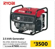 Ryobi 5.5kVA Generator