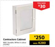 Contractors Cabinet